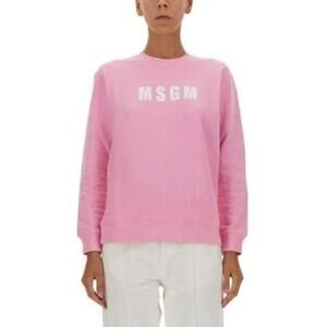 Pink MSGM 100% Cotton Sweatshirt Large Made in‎ Italy